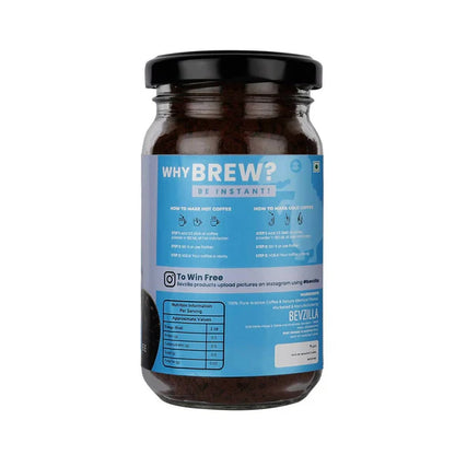 Bevzilla Instant Coffee Powder (French Vanilla Flavour) - 75 gm