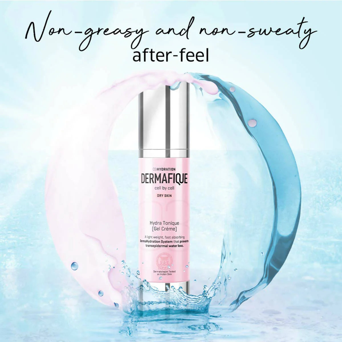 Dermafique Hydratonique Gel Creme Hydrating Moisturizer for Dry Skin - 50 gm