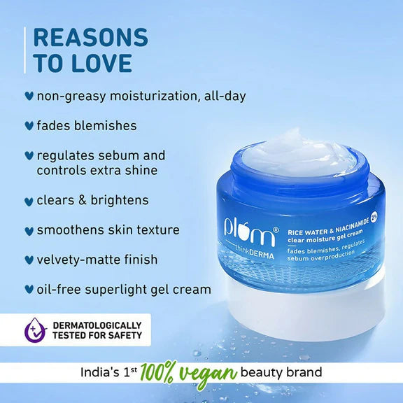 Plum Bright & Clear Skin CSMS (Cleanser, Serum, Moisturizer, Sunscreen) Combo With Niacinamide & Salicylic Acid - combo