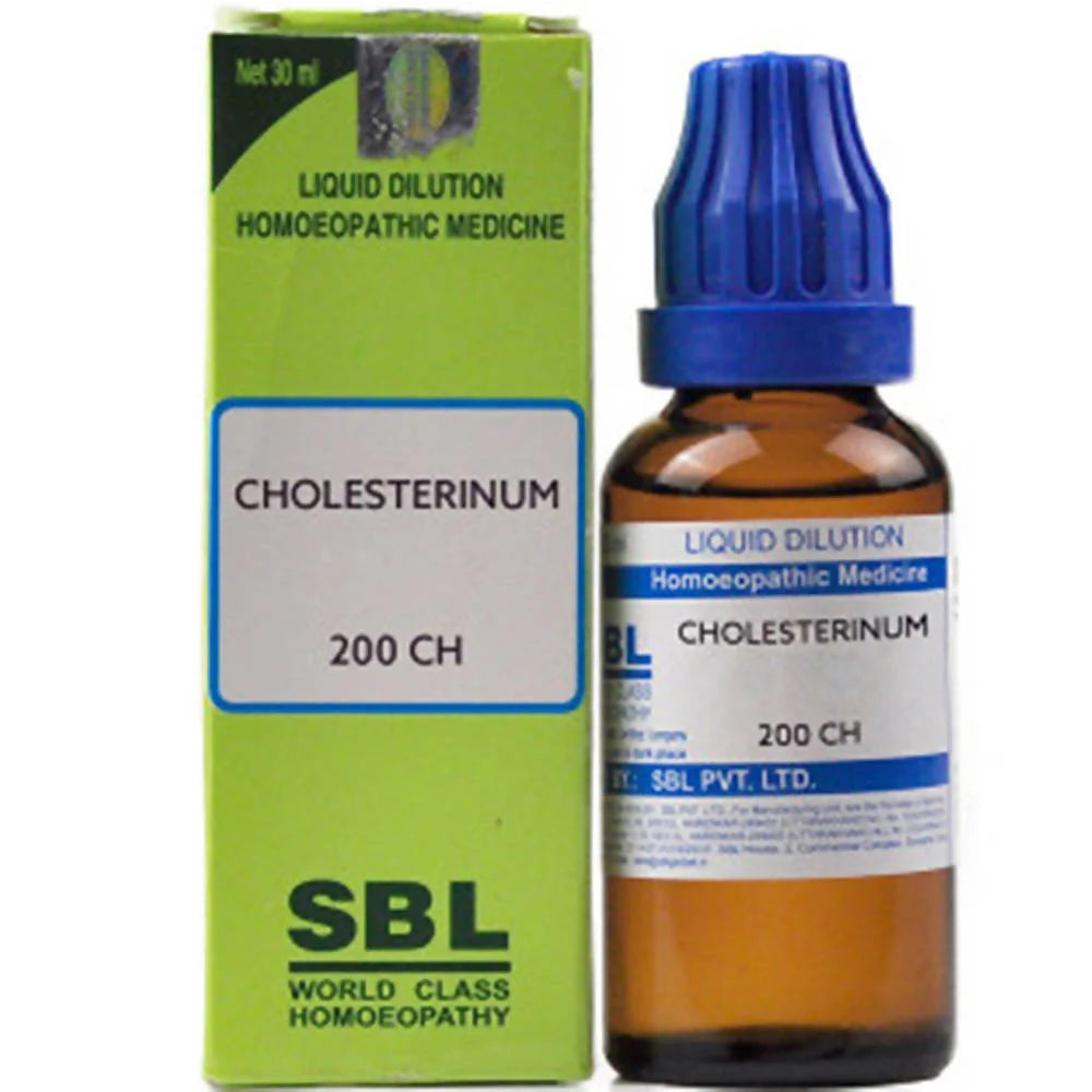 SBL Homeopathy Cholesterinum Dilution -6 CH