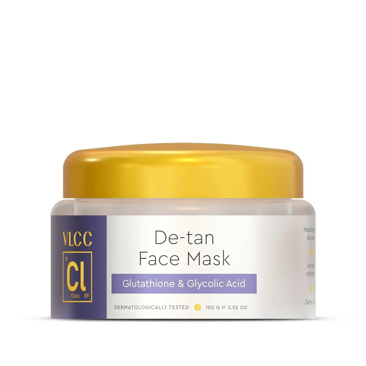 VLCC Clinic De-Tan Face Mask with Glutathione + Glycolic