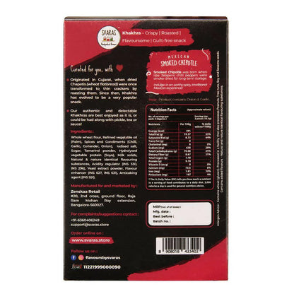 Svaras Mexican Smoked Chipotle Khakhra