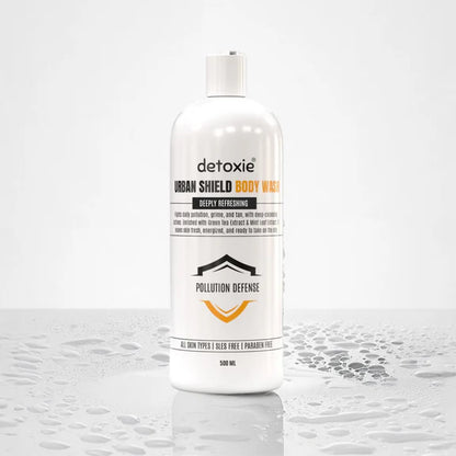 Detoxie Body Wash & Body Scrub Combo - Urban Shield - combo