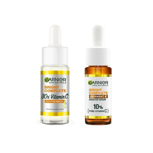 Garnier 30X Vitamin C Day + 10% Vitamin C Night Serum Mini Combo