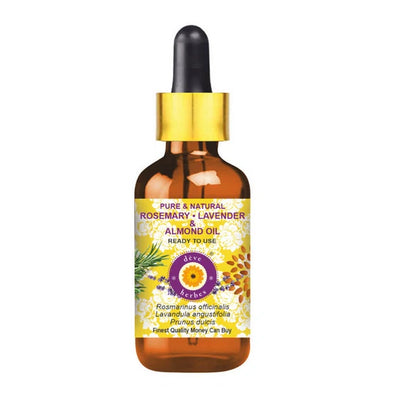 Deve Herbes Pure And Natural Rosemary & Almond Oil - 100 ml