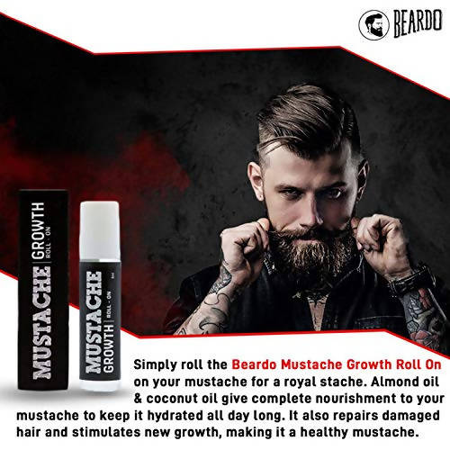 Beardo Mustache Growth Roll on - 8 ml