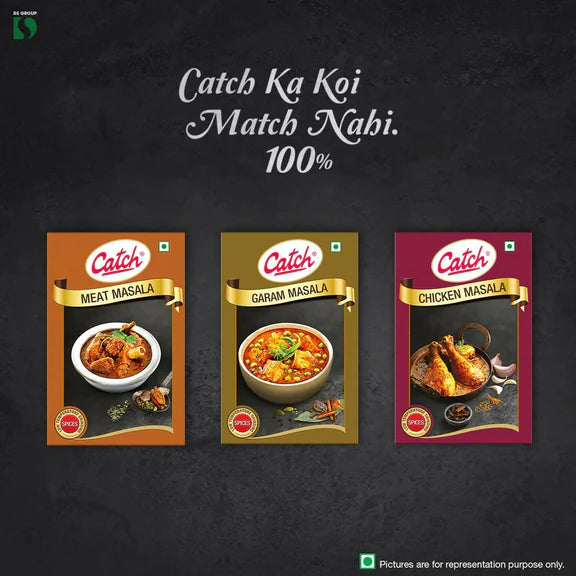 Catch Masala & Spices - Meat Masala 100 gms + Chicken Masala 100 gms + Garam Masala 100 gms - combo