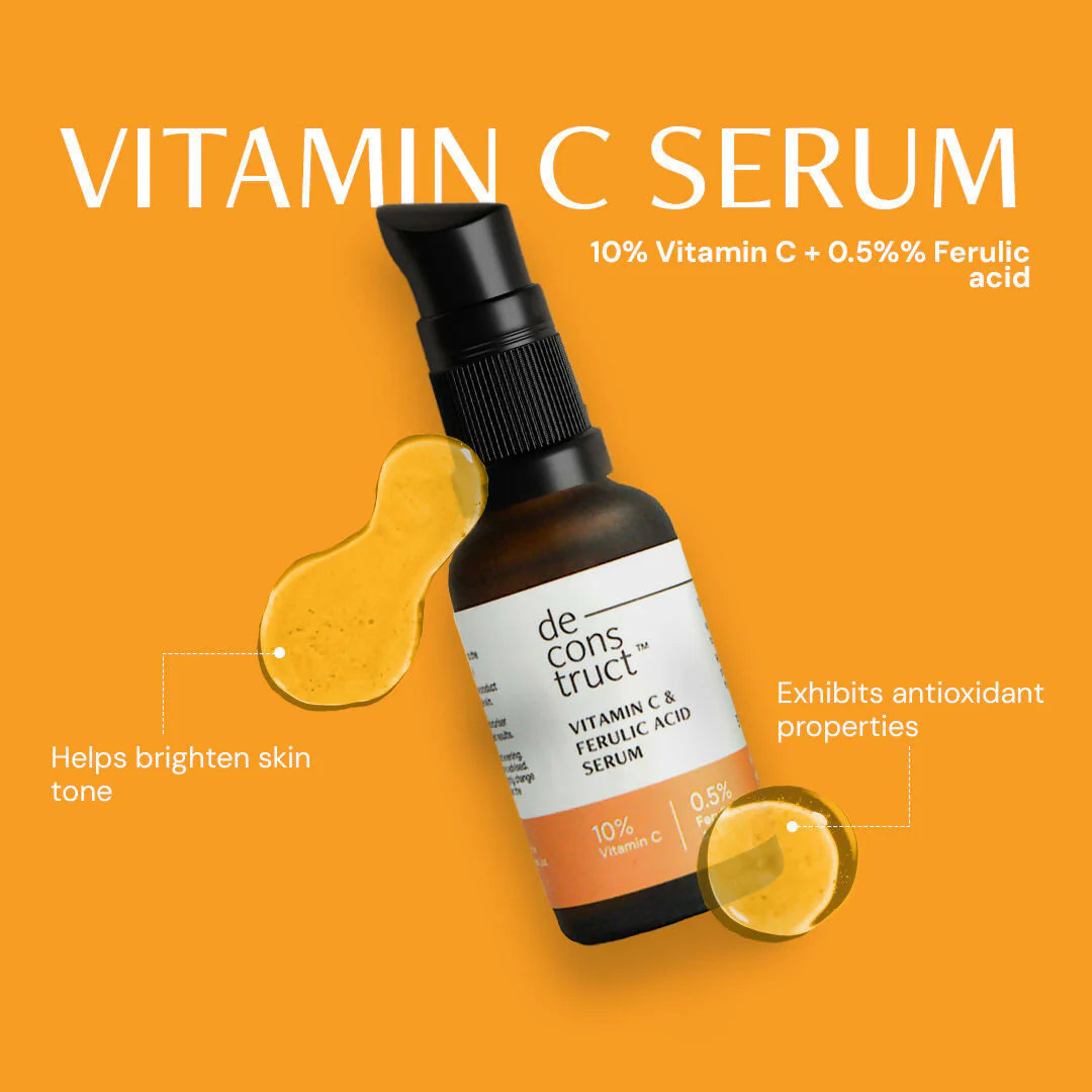 Deconstruct Brightening Duo - Vitamin C Serum + Clearing Serum