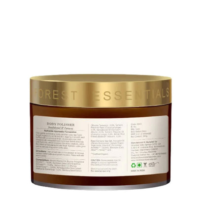 Forest Essentials Body Polisher Sandalwood & Turmeric