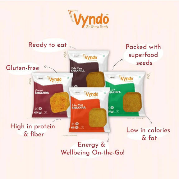 Vyndo Gluten Free Khakhra Combo - combo