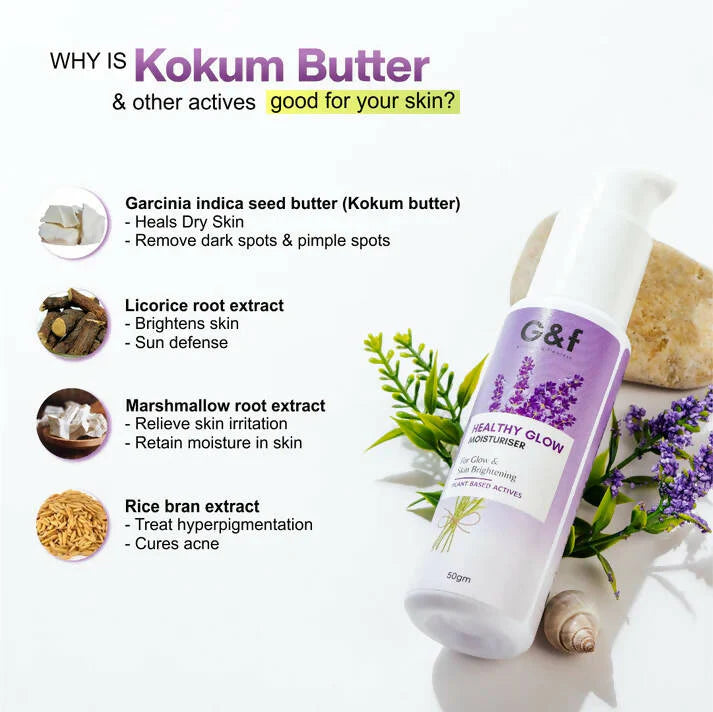G&f Healthy Glow Moisturiser - 50 gm