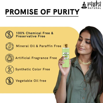 Rishi Natural Avocado Oil Wood Pressed 100% Pure Healthy skin And Hair - 150 ml
