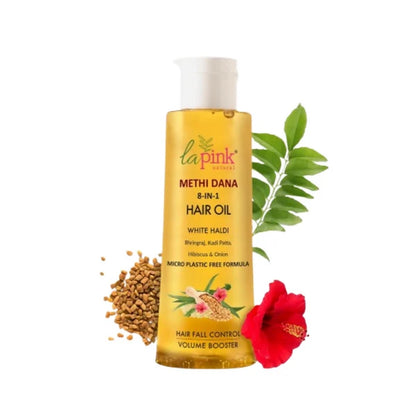 La Pink Methi Dana 8-in-1 Hair Growth Oil - 150 ml