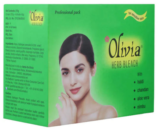 Olivia Herb Bleach For Sensitive Skin - 270 gm