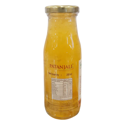 Patanjali Orange Aloe Chunk Drink - 200 ml