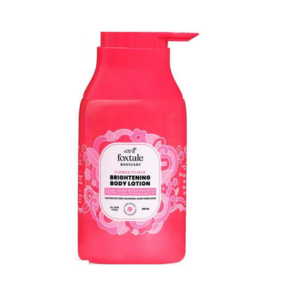 Foxtale Brightening Body Lotion SPF 30 With Niacinamide & Vitamin C Tan Protection & Glowing Skin - 200 ml