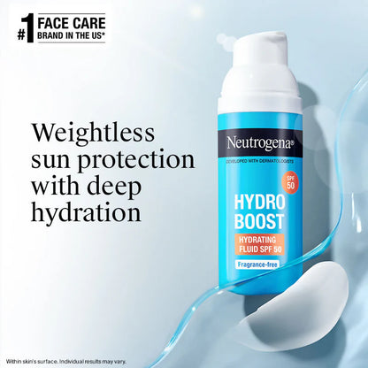 Neutrogena Hydro Boost Face Sunscreen SPF50+ PA++++ - 50 ml - Pack of 1