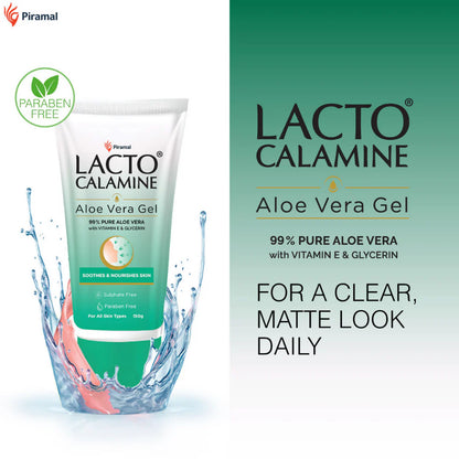 Lacto Calamine Aloe Vera Gel Face Moisturizer - 150 gm