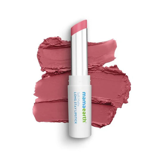 Mamaearth Soft Matte Long Stay Lipstick - Berry Nude