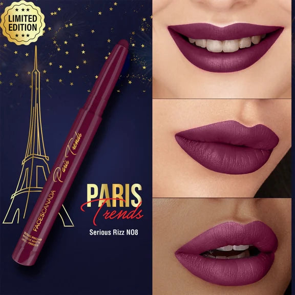 Faces Canada Ultime Pro HD Intense Matte Lips + Primer - Serious Rizz N08 - 13 gm