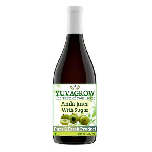 Yuvagrow Amla Juice With Sugar - 750 ml