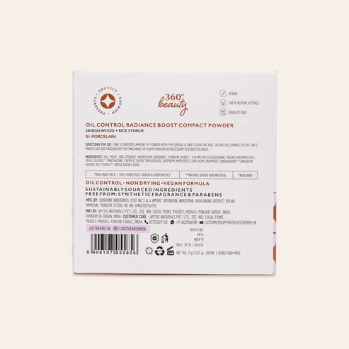 Compact Powder with Sandalwood & Rice Starch