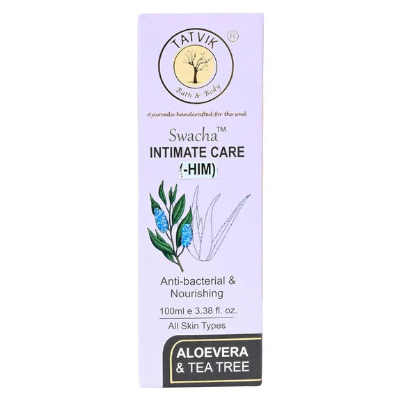 Tatvik Ayurveda Swacha Intimate Care Him (Aloevera & Tea Tree) - 100 ml