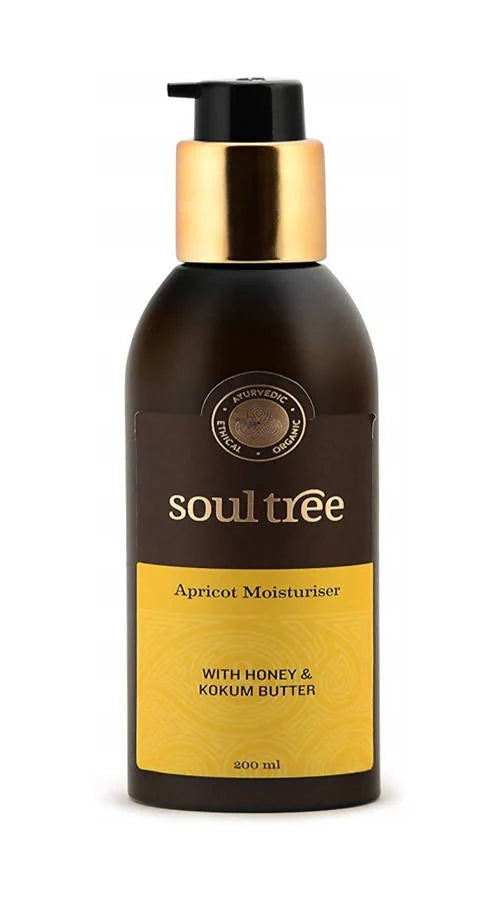 Soultree Apricot Moisturiser With Honey & Kokum Butter - 200 ml