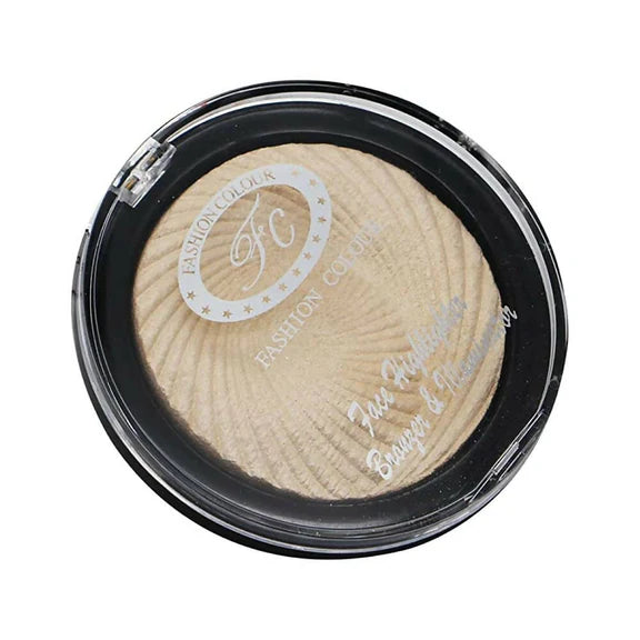 Fashion Colour Face Highlighter Bronzer & Illuminator-Shade 03 (All Skin Tone) - 7.5 gm