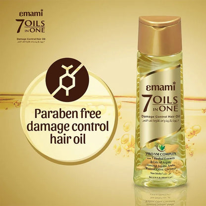 Emami 7 Oils in One Damage Control Hair Oil - 200 ml
