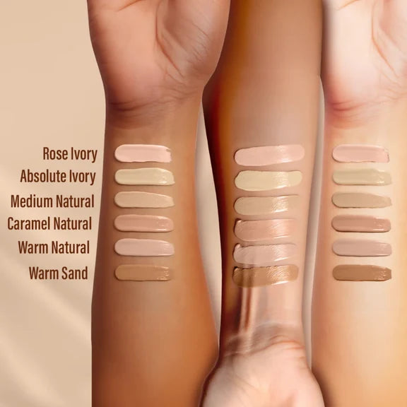 Faces Canada All Day Hydra Matte Mini Foundation - Warm Natural 021 - 18 ml