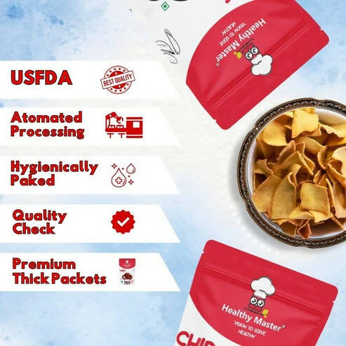 ealthy Master Light & Crispy Jowar Chips | Millet Snacks