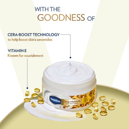 Vaseline Deep Moisture Silky Body Creme