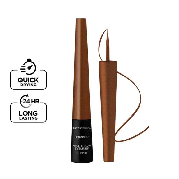 Faces Canada Ultime Pro Matte Play Eyeliner - Copper - 2.5 ml