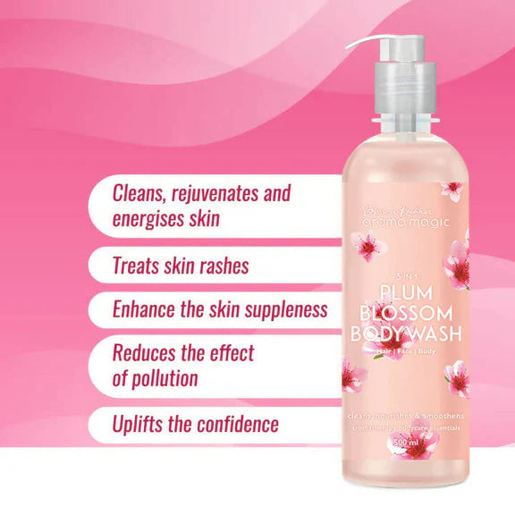 Blossom Kochhar Aroma Magic 3In1 Plum Blossom Bodywash - 220 ml