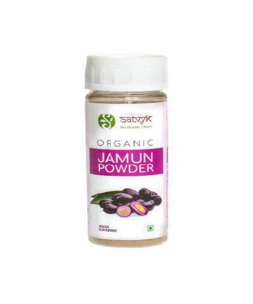 Siddhagiri's Satvyk Organic Jamun Powder - 100 gm