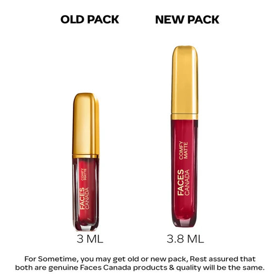Faces Canada Comfy Matte Liquid Lipstick - Lowkey Charm 30 - 3.8 ml