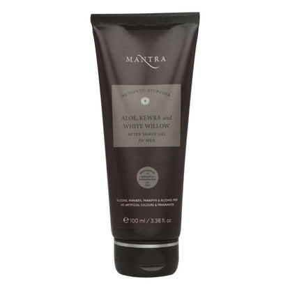 Mantra Herbal Aloe, Kewra & White Willow After Shave Gel - 100 ml