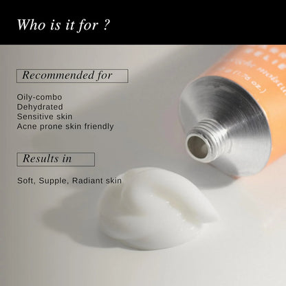 The Formularx Barrier Relief Ceramide Lightweight Moisturizer With Niacinamide & Hyaluronic Acid - 50 gm