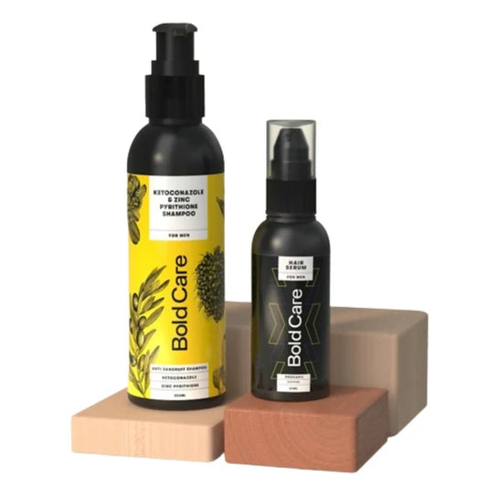 Bold Care Procapil-enriched Serum & Anti-dandruff Shampoo For Men Combo - combo