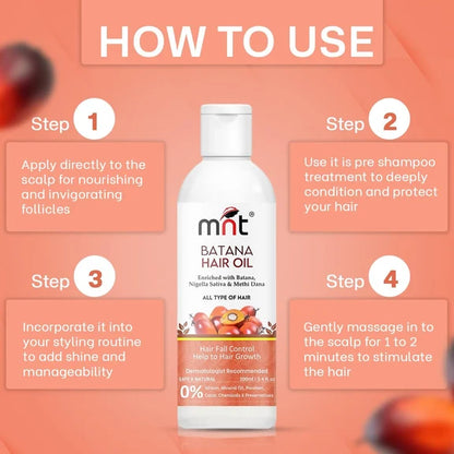 MNT Batana Hair Oil - 100 ml