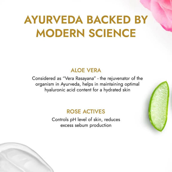 Kapiva Ayurveda Skin Rituals Aloe Rose Gel - 200 gm