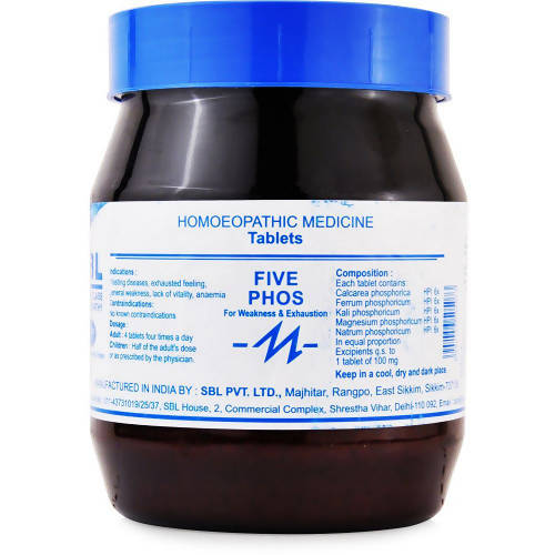 SBL Homeopathy Five Phos Tablet -3X
