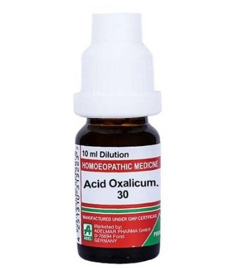 Adel Homeopathy Acid Oxalicum Dilution -6 CH