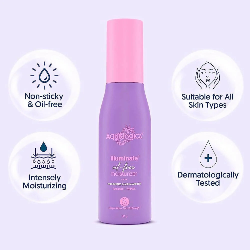Aqualogica Illuminate+ Oil-free Moisturizer - 100 gm