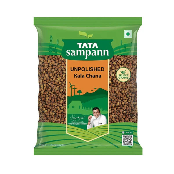 Tata Sampann Unpolished Kala Chana - 1 kg
