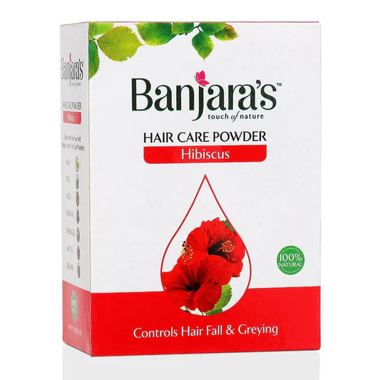 Banjara's Hibiscus Hair Care Powder - 20 gm - Pack of 5