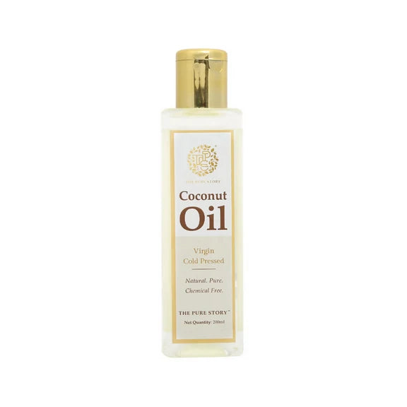 The Pure Story Natural Cold Pressed Coconut Hair Oil