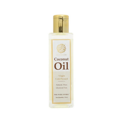 The Pure Story Natural Cold Pressed Coconut Hair Oil