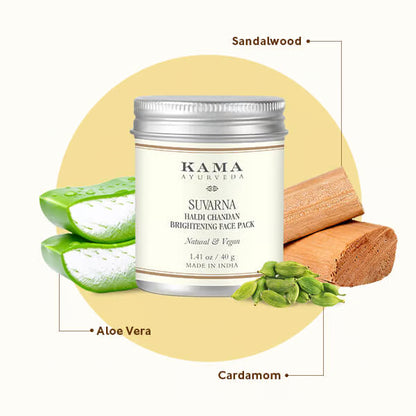 Kama Ayurveda Suvarna Haldi Chandan Face Pack